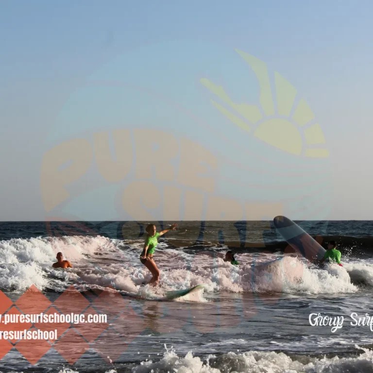 Family Lessons — Pure Surf School, playa de San Agustín