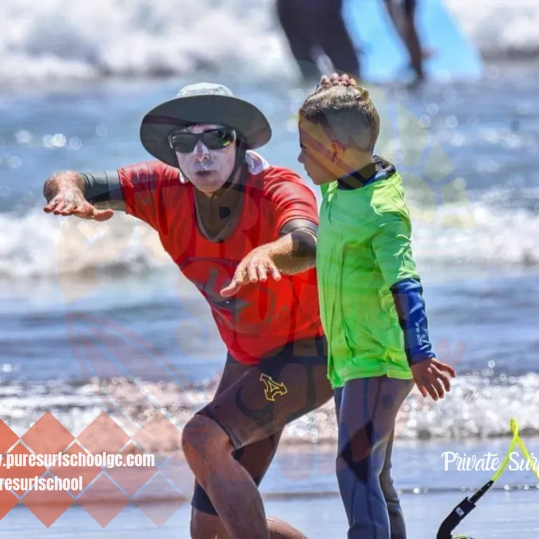 Family Lessons — Pure Surf School, playa de San Agustín