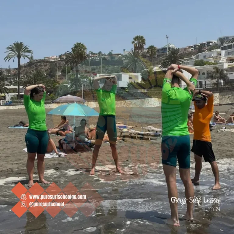 Family Lessons — Pure Surf School, playa de San Agustín