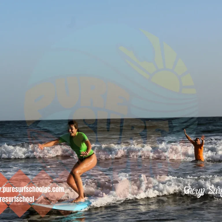 Family Lessons — Pure Surf School, playa de San Agustín